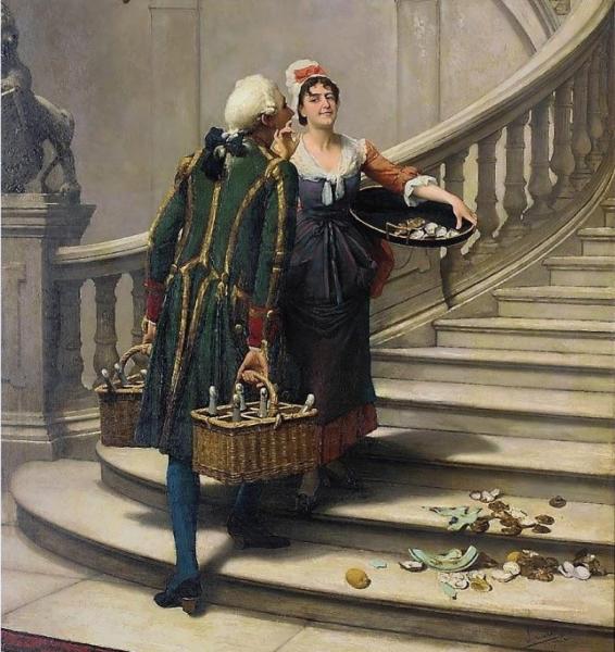 Auguste Serrure A Distraction From Chores