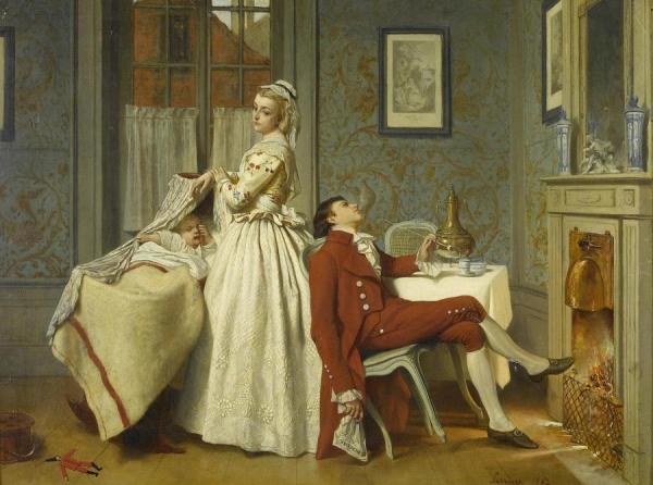 Auguste Serrure After The Honeymoon