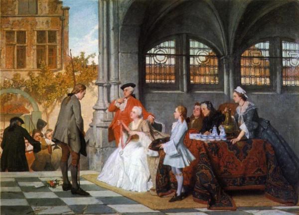 The Archers' Prize Winner by Auguste Serrure