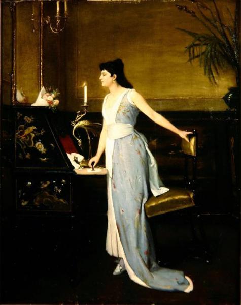 Auguste Serrure The Seal Of Love