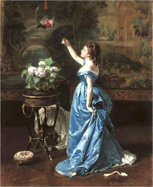 Exotic Companion by Auguste Toulmouche