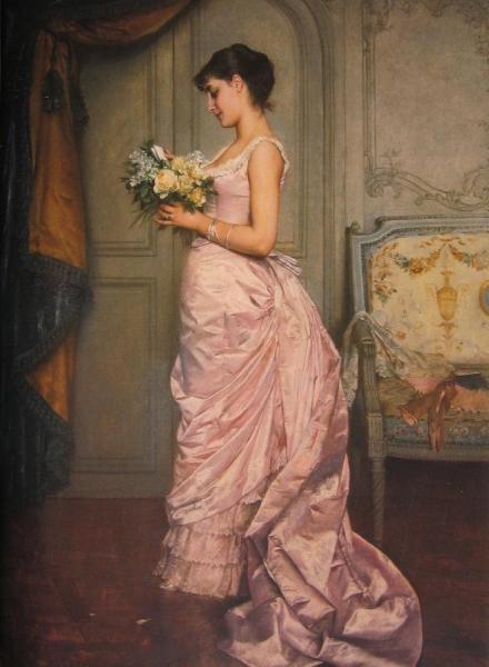 The Letter by Auguste Toulmouche