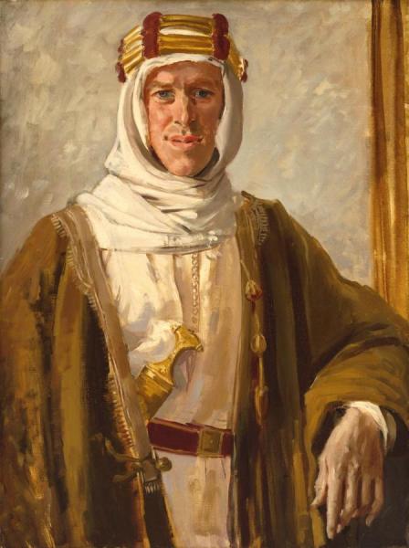 Colonel T.e. Lawrence by Augustus John Om