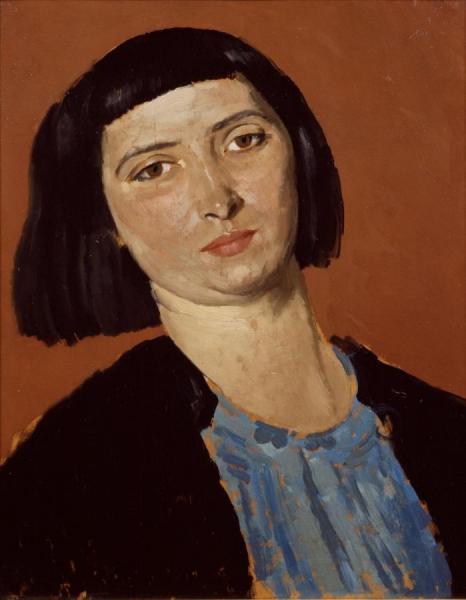 Portrait Of A Woman by Augustus John Om Oil Painting Reproductions