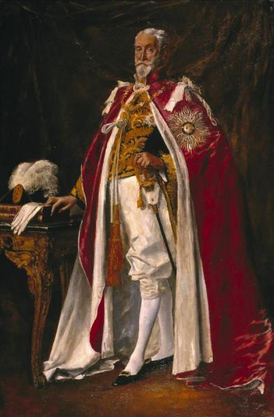 Viscount D'abernon by Augustus John Om