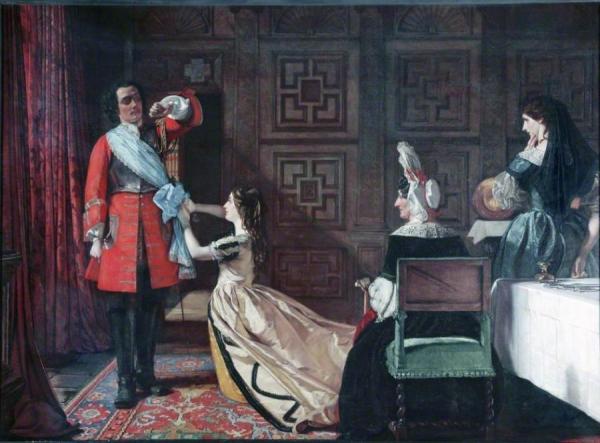 Esmond Returns After The Battle Of Wynendael by Augustus Leopold Egg