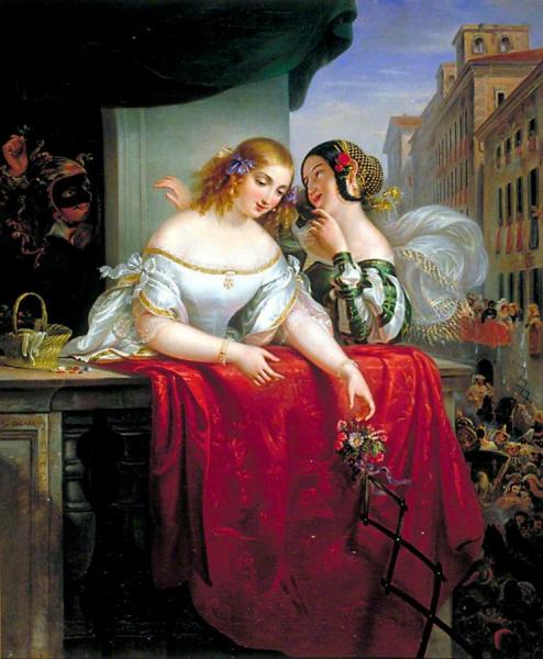 Feria At Seville by Augustus Leopold Egg