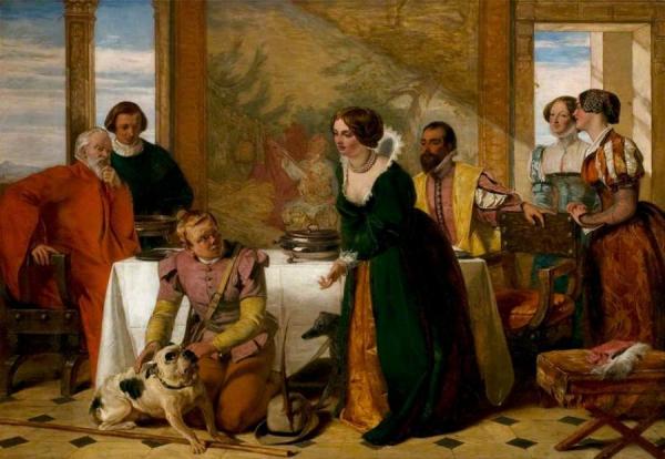 Launce's Substitute For Proteus' Dog by Augustus Leopold Egg