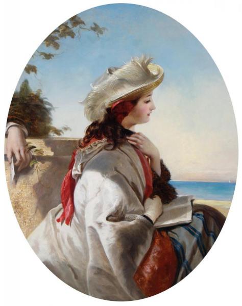 The Love Letter by Augustus Leopold Egg Oil Painting Reproductions