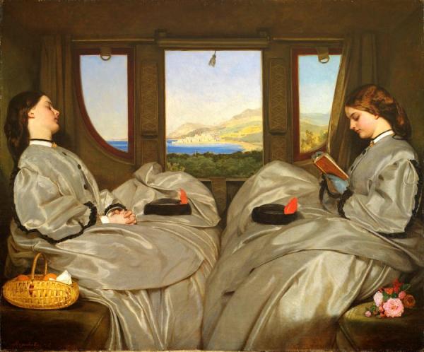 The Travelling Companions, 1862 by Augustus Leopold Egg