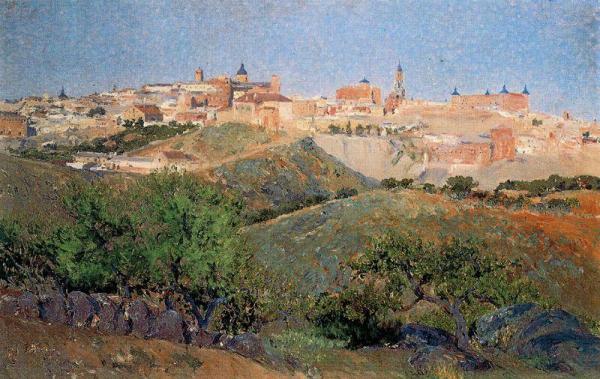 Toledo by Aureliano De Beruete Y Moret Oil Painting Reproductions