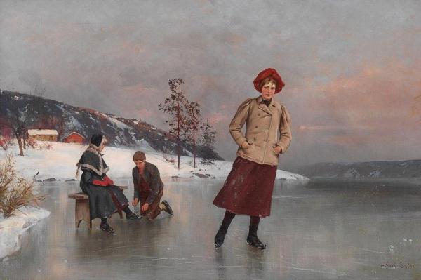 The Ice Rink by Axel Hjalmar Ender