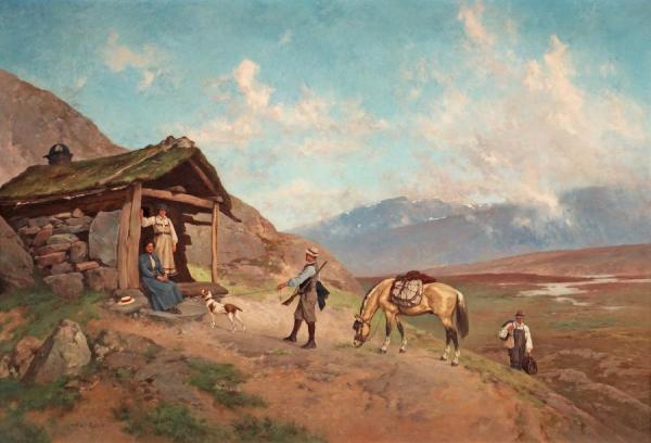 The Visit by Axel Hjalmar Ender