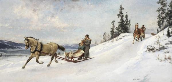 Winter Trip by Axel Hjalmar Ender