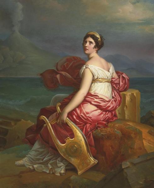 Corinne Au Cap MisÈne by Baron François Gérard