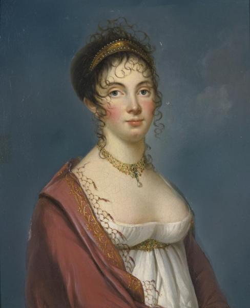 Portrait Of A Lady by Baron François Gérard