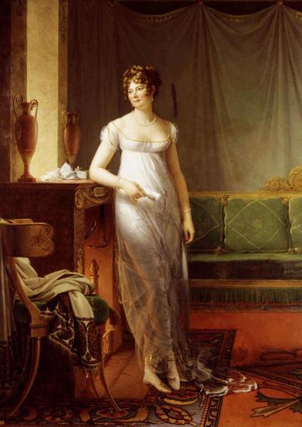 Portrait Of Catherine Worlee by Baron François Gérard Oil Painting Reproductions