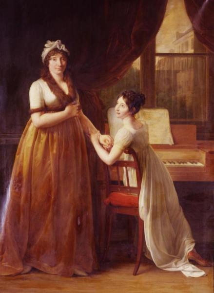 Baron François Gérard Portrait Of The Comtesse Morel-vinde