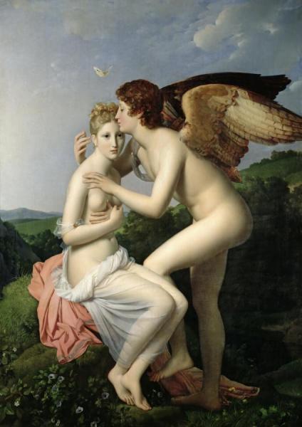 Baron François Gérard Psyche And Cupid