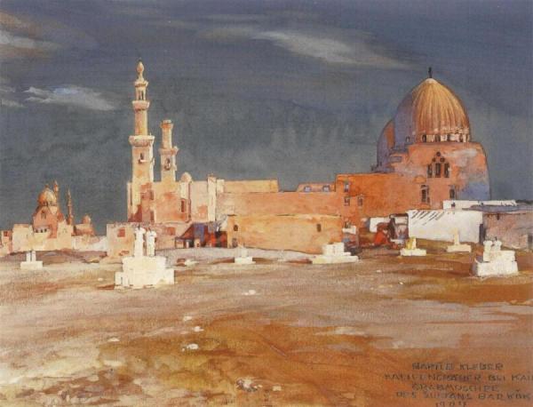 Cairo, Mausoleum Of Sultan Barquq by Bartle Kleber Oil Painting Reproductions