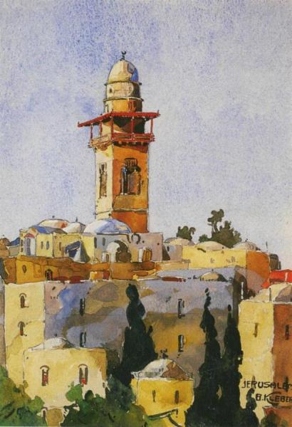 Bartle Kleber Jerusalem, Omar-eben-chatab Mosque