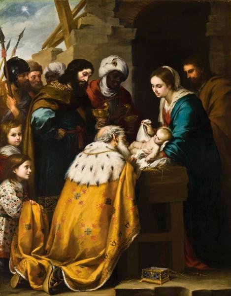 Adoration Of The Magi by Bartolomé Esteban Murillo Oil Painting Reproductions