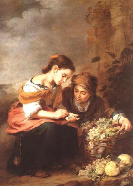 The Little Fruit Seller by Bartolomé Esteban Murillo