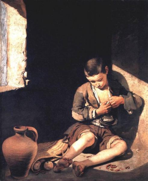 The Young Beggar by Bartolomé Esteban Murillo