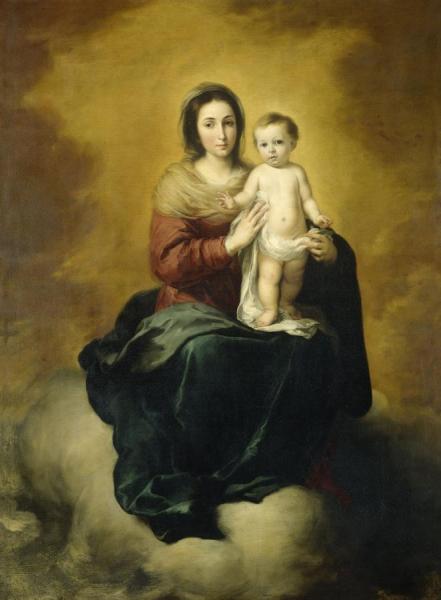 Virgin And Child by Bartolomé Esteban Murillo