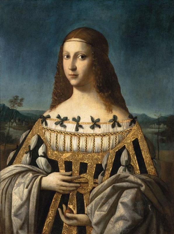 Beatrice D'este by Bartolomeo Veneto