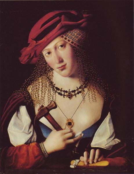 Jewish Woman With Tools by Bartolomeo Veneto