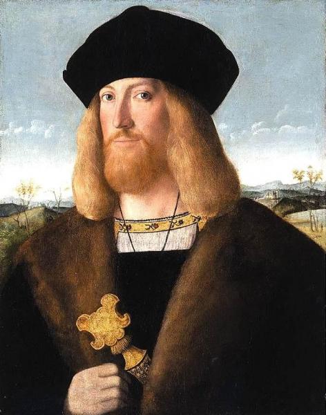 Portrait Of A Bearded Gentleman by Bartolomeo Veneto Oil Painting Reproductions