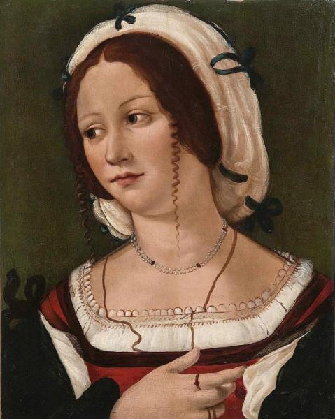 Portrait Of A Lady by Bartolomeo Veneto