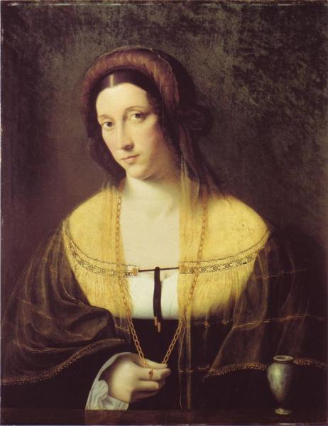 Portrait Of A Noble Woman by Bartolomeo Veneto