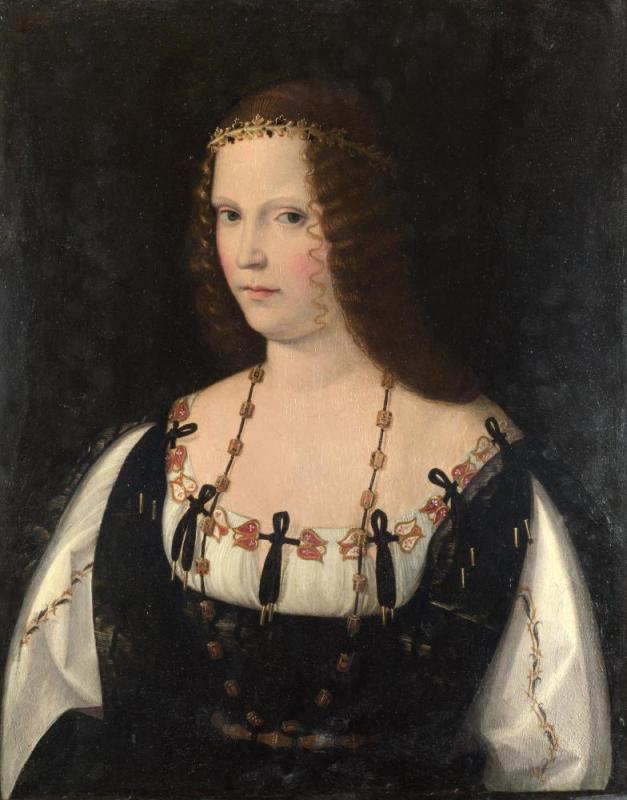 Portrait Of A Noble Woman by Bartolomeo Veneto