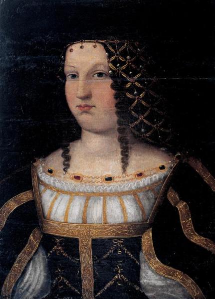 Portrait Of Lucrezia Borgia by Bartolomeo Veneto