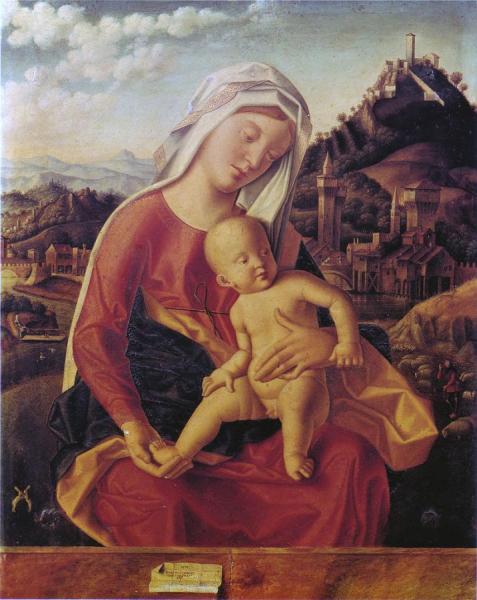 The Virgin With Child by Bartolomeo Veneto
