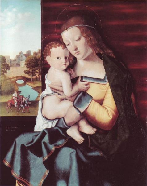 The Virgin With Child by Bartolomeo Veneto
