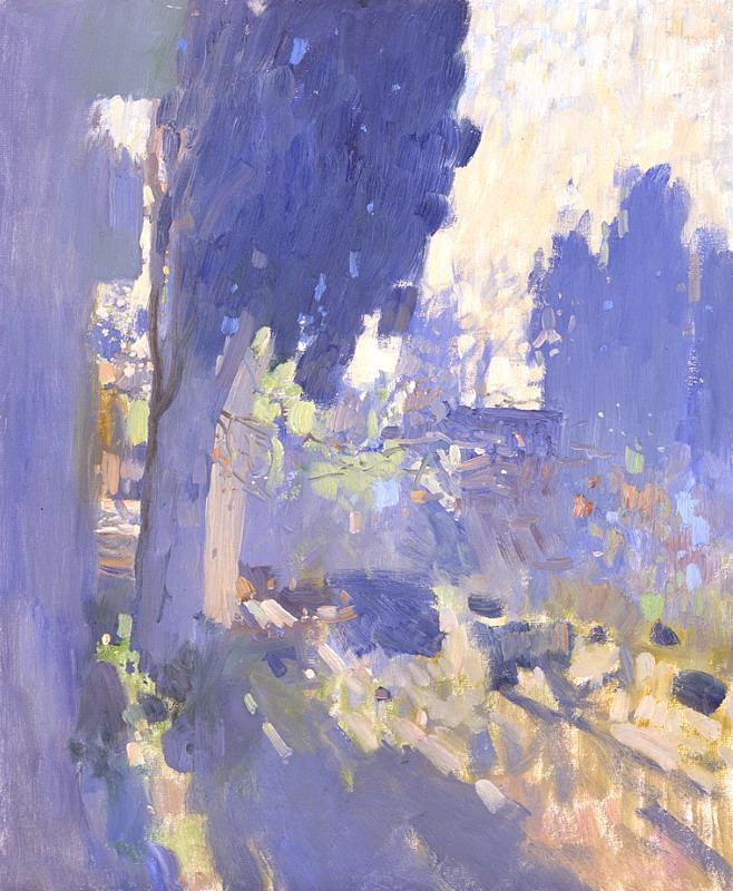 Cypress Morning, 2007 by Bato Dugarzhapov