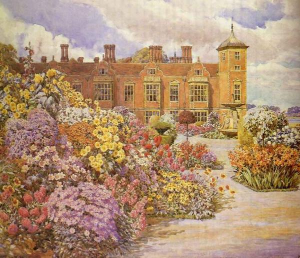 Borders, Blickling by Beatrice E. Parsons