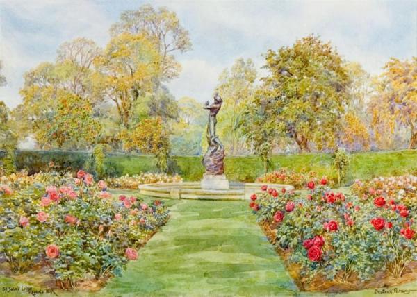 St. Johns Lodge Regents Park by Beatrice E. Parsons