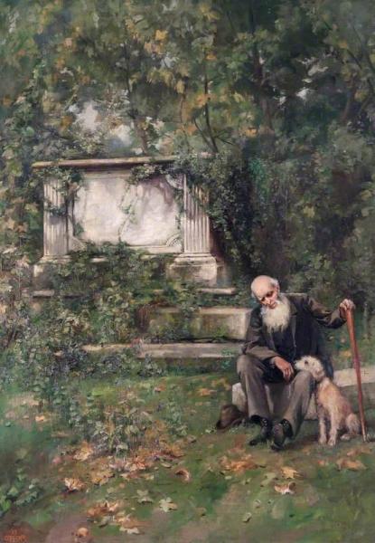 Graveyard Scene by Beatrice Offor