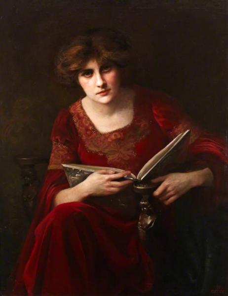 Lady In Red by Beatrice Offor