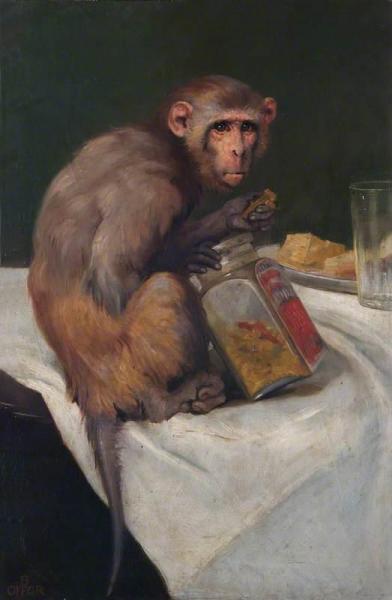 Monkey And A Jar by Beatrice Offor