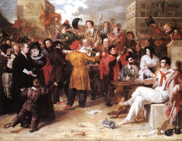 The Mock Election by Bemjamin Robert Haydon