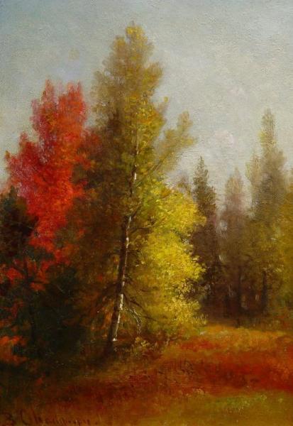 Autumn Landscape by Benjamin Champney