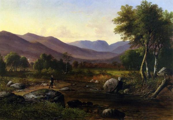 Carter Notch From The Wildcat River by Benjamin Champney
