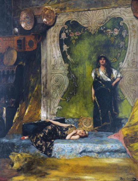 Afternoon Langour by Benjamin Constant