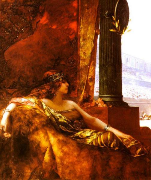 Empress Theodora At The Coliseum by Benjamin Constant