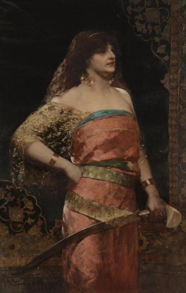 Judith by Benjamin Constant Oil Painting Reproductions